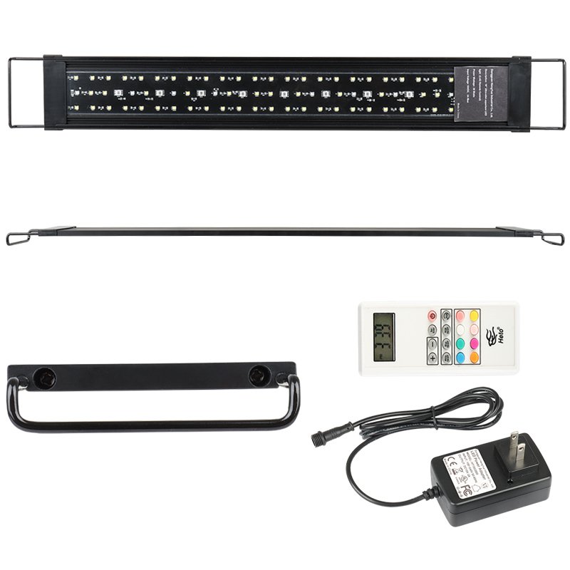 Aquarium LED lamp 12V 20W planted Fish Tank Light for freshwater With Remote controller aquarium lights for live plant tank