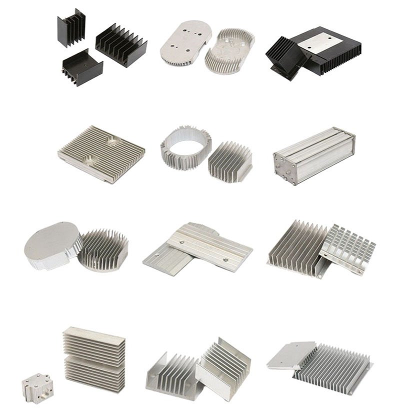 6000 Series Customized Various LED Aquarium Light Heat Sink Aluminum Profile Radiator Heatsink