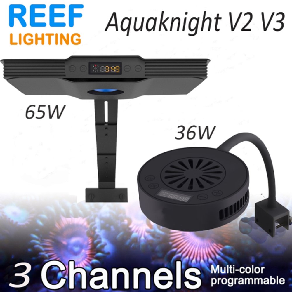 Factory Direct Sale Programmable Sunrise Sunset Coral Reef Light Marine Aquarium Aquaknight V2 V3 Lamp