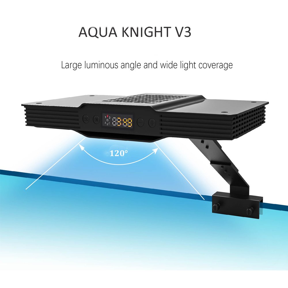 Factory Direct Sale Programmable Sunrise Sunset Coral Reef Light Marine Aquarium Aquaknight V2 V3 Lamp