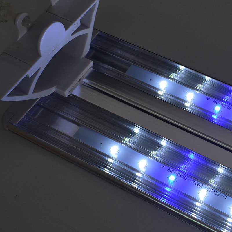 36w supplier glass tank COB lamp beads fish tank storage rack aquarium aluminum alloy shell plastic fish tank white LED light