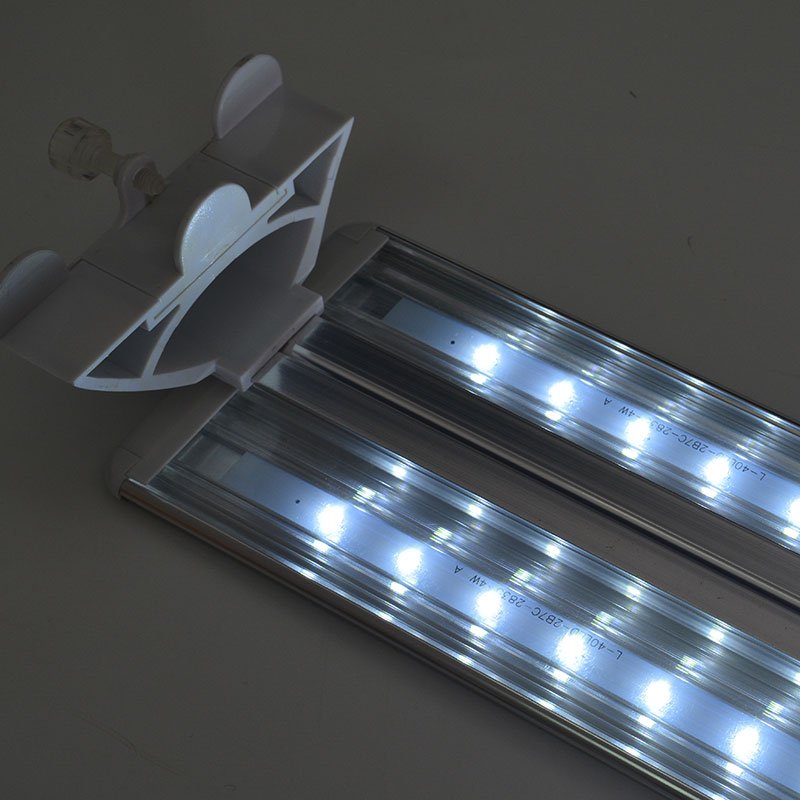 36w supplier glass tank COB lamp beads fish tank storage rack aquarium aluminum alloy shell plastic fish tank white LED light