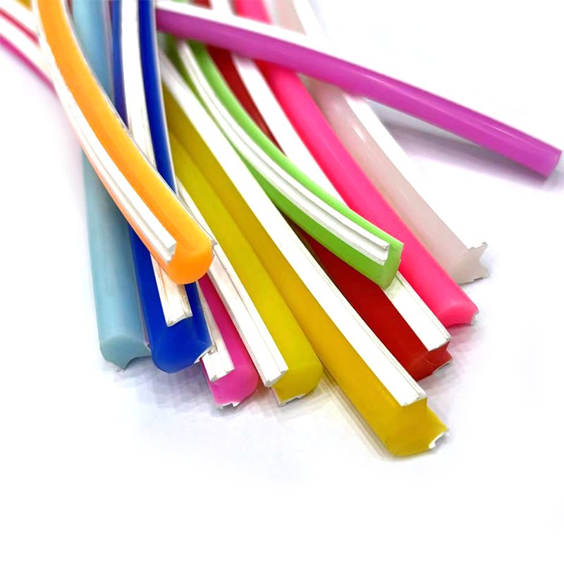 Neon Flex Custom blue 12v b 6x12mm Silicone Neon Rope Strip Light Sign Flex Tube For Diy Party Sign Decor Led Neon Lights