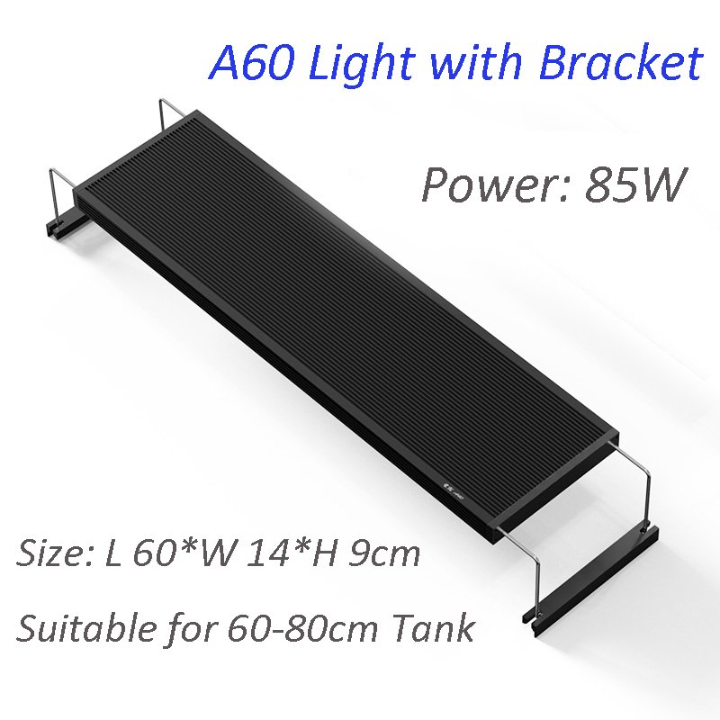 High Quality LED Aquarium Lamp Aqua P600 RGBW Full Spectrum Aquarium Grow Lights For Paludarium Aquascape