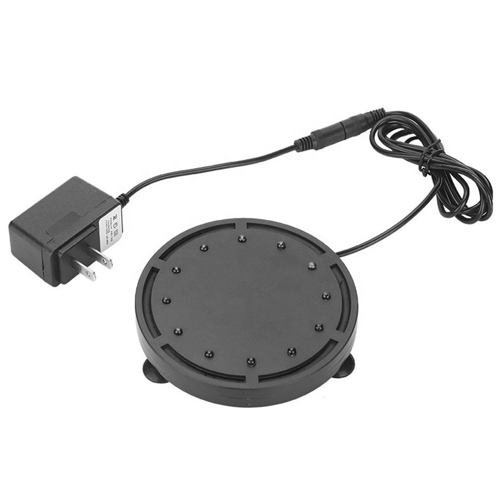 Quanlong multicolor round led aquarium lamp submersible wrgb fish tank bubble light led with air stone