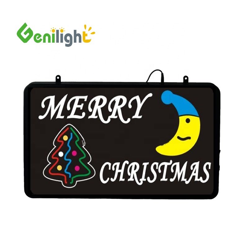 Genilight 56*33 cm best design led aquarium light neon signs for aquarium holds