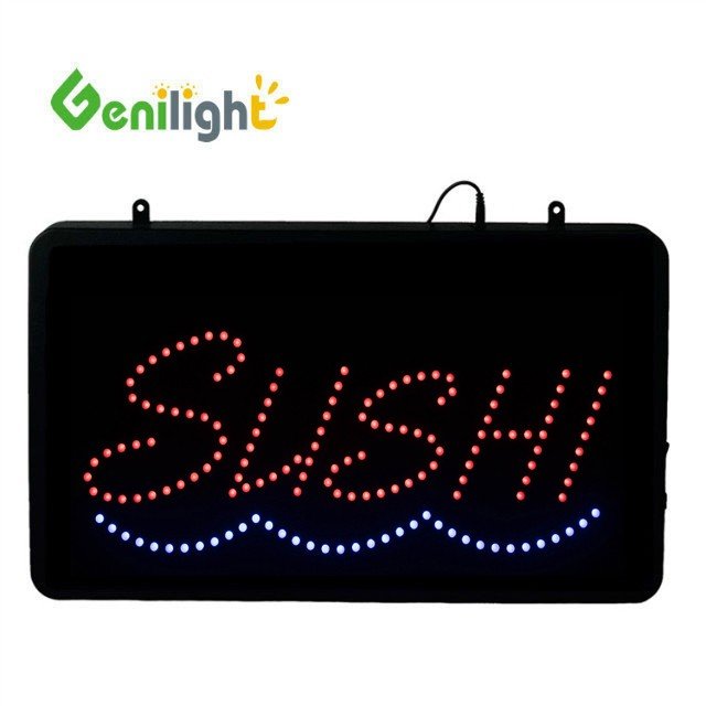 Genilight 56*33 cm best design led aquarium light neon signs for aquarium holds