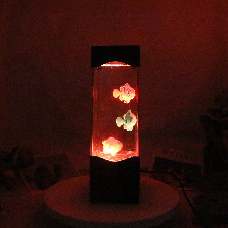Gifts Table Lightlamp Nightlight Moodlamp Lavalamp Aquariumlamp Night Lights Jellyfish Lamp Jelly Fish LED