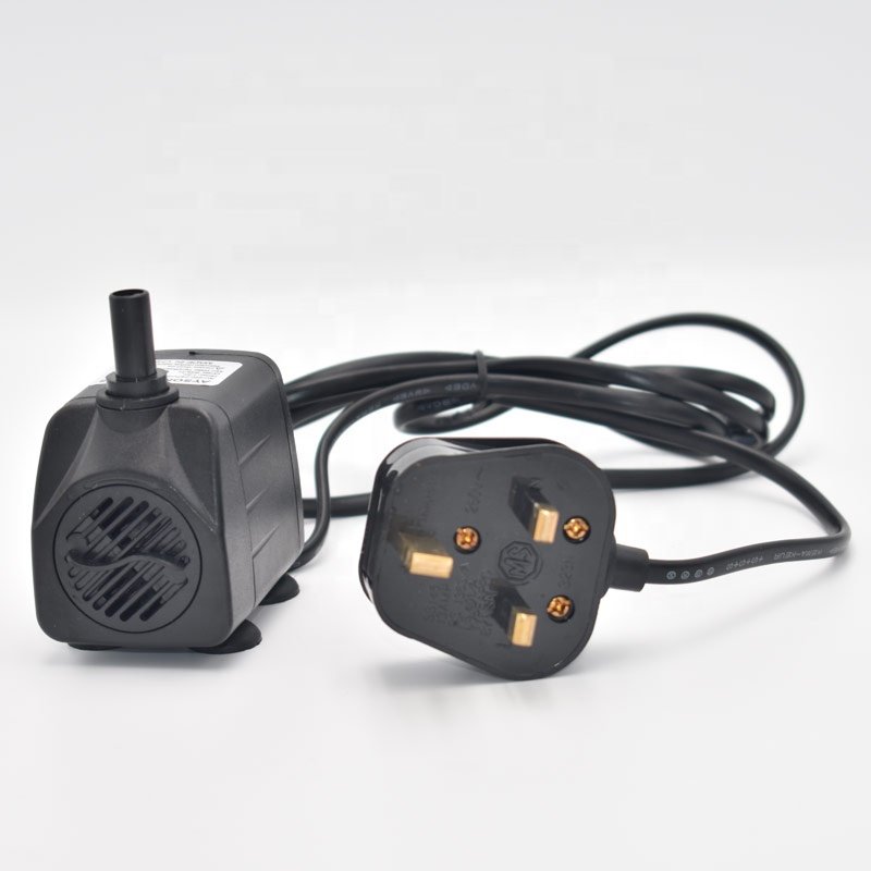 Aquarium Water Pump with 12LED Lights Waterfall Decoration Aquarium Fish Tank Internal Filter Aquarium Water Filter Pump 8W