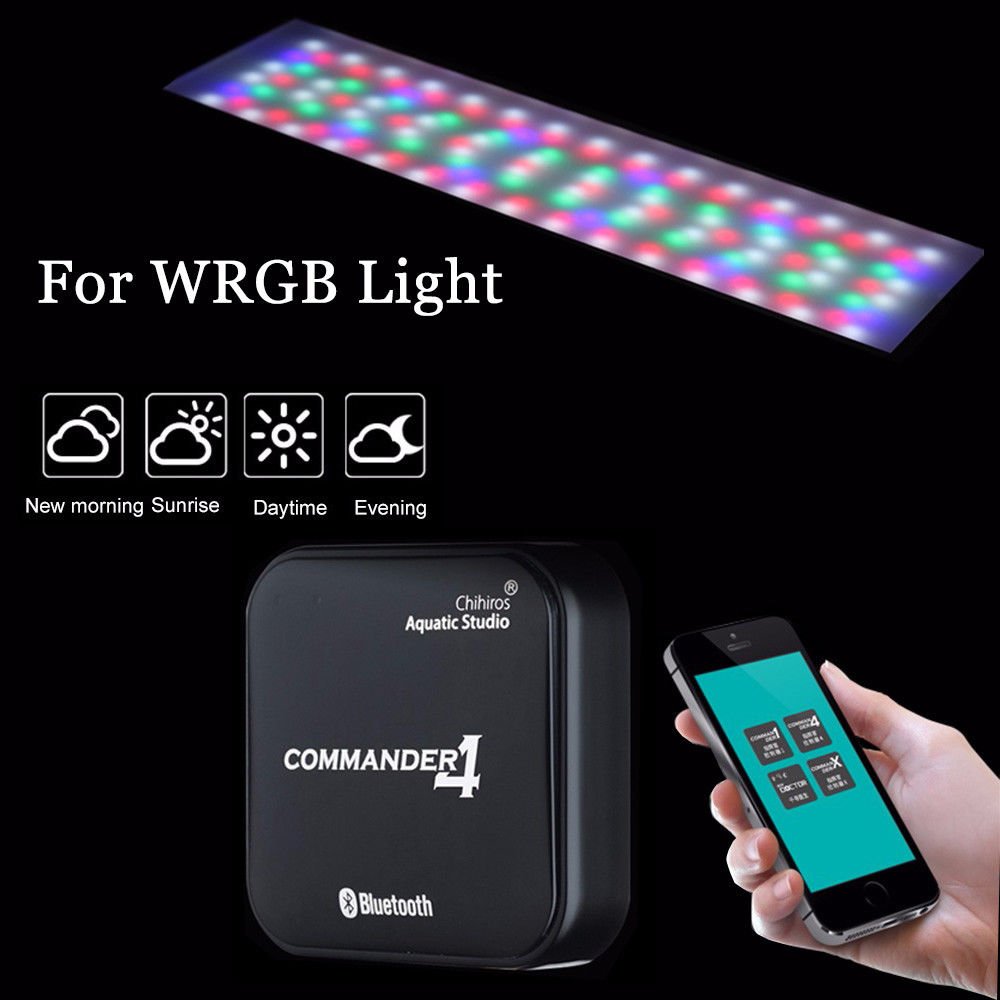 Chihiros Commander 4 Bluetooth LED Light Dimmer Controller Modulator Aquarium Fish Tank