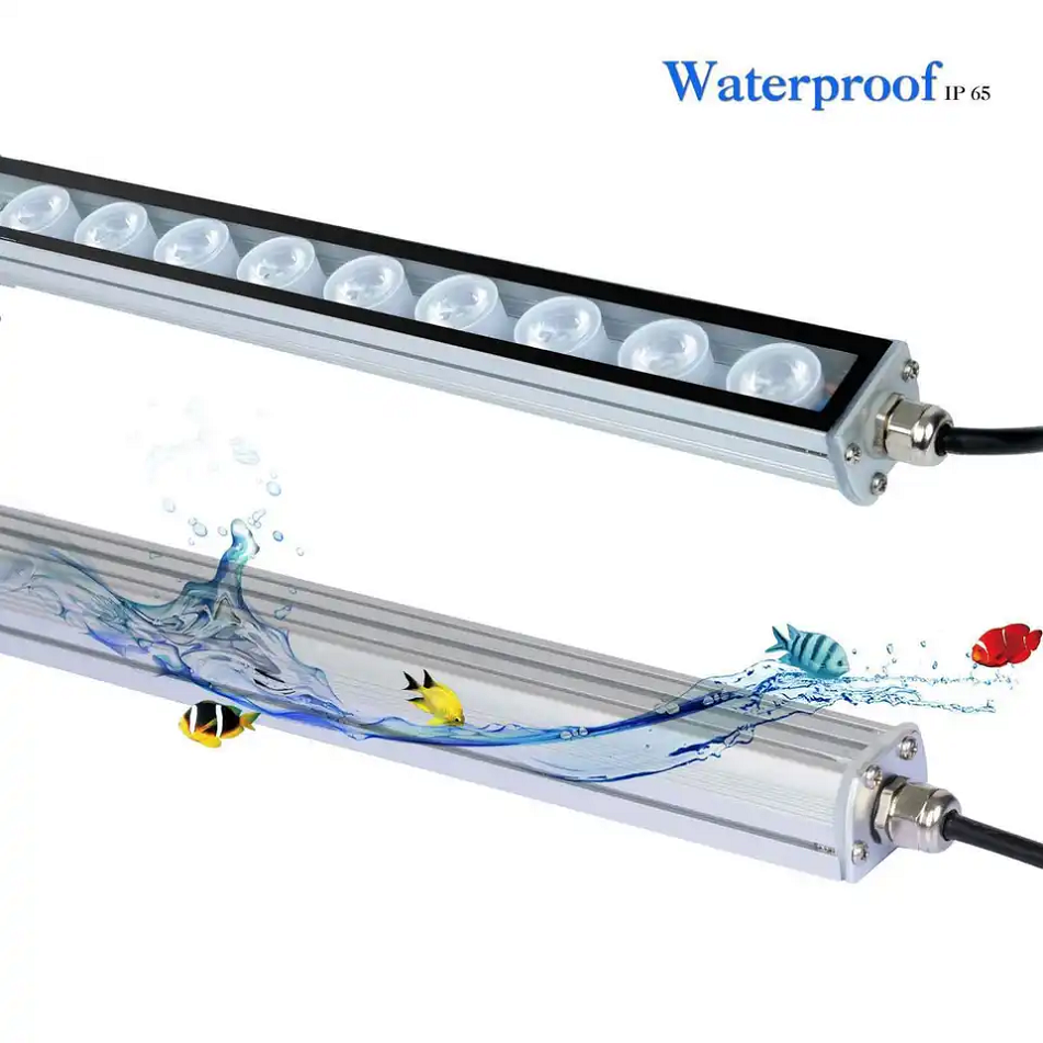 4ft 115cm led lighting in aquarium 108w for fish tank plants corals full spectrum rgbw reef aquarium led light