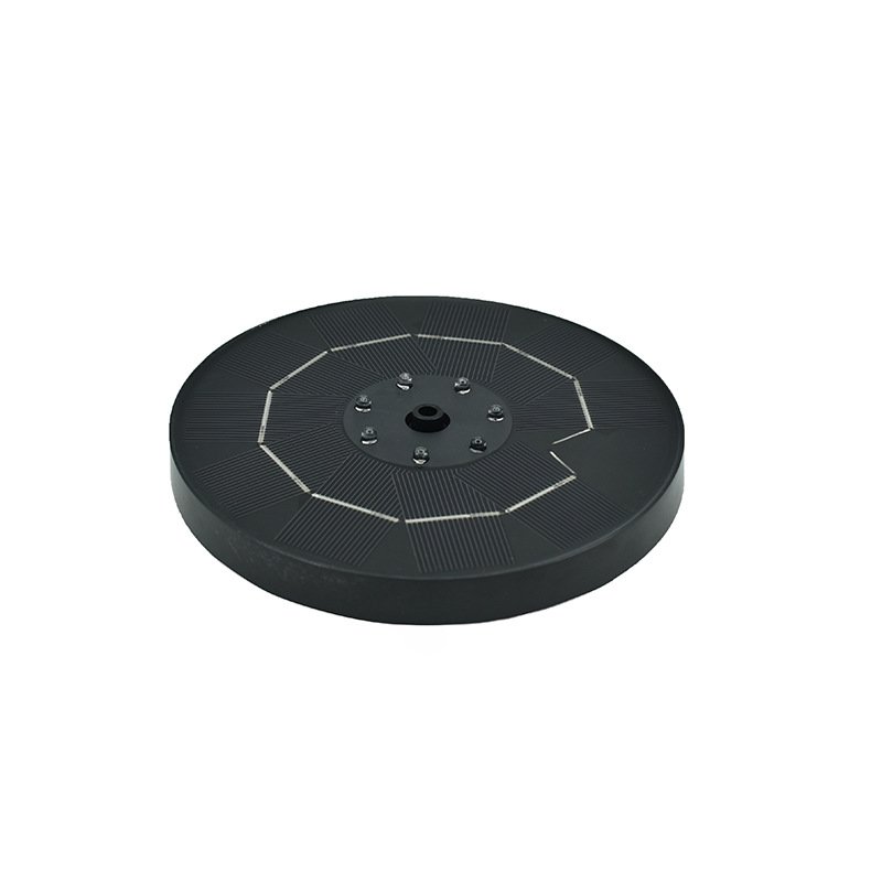 Solar Birdbath Fountain Pump Solar Fountain Pump for Bird Bath with 6 Nozzles Floating Solar Powered Water Fountain Pump