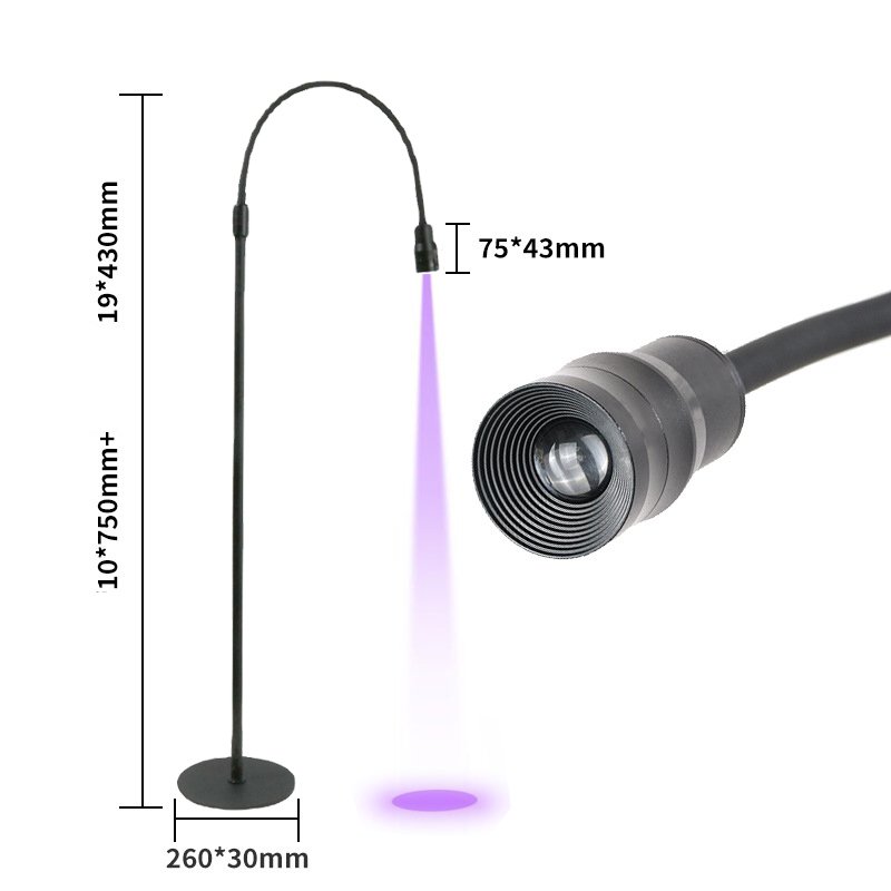 Wholesale UV Led Lamp For Lash Extensions Fast Drying Glue UV Lash Extension Glue Light Eyelash Salon Curing UV Lash Lamp