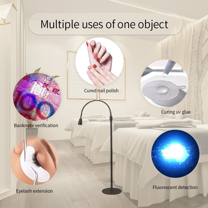 Wholesale UV Led Lamp For Lash Extensions Fast Drying Glue UV Lash Extension Glue Light Eyelash Salon Curing UV Lash Lamp