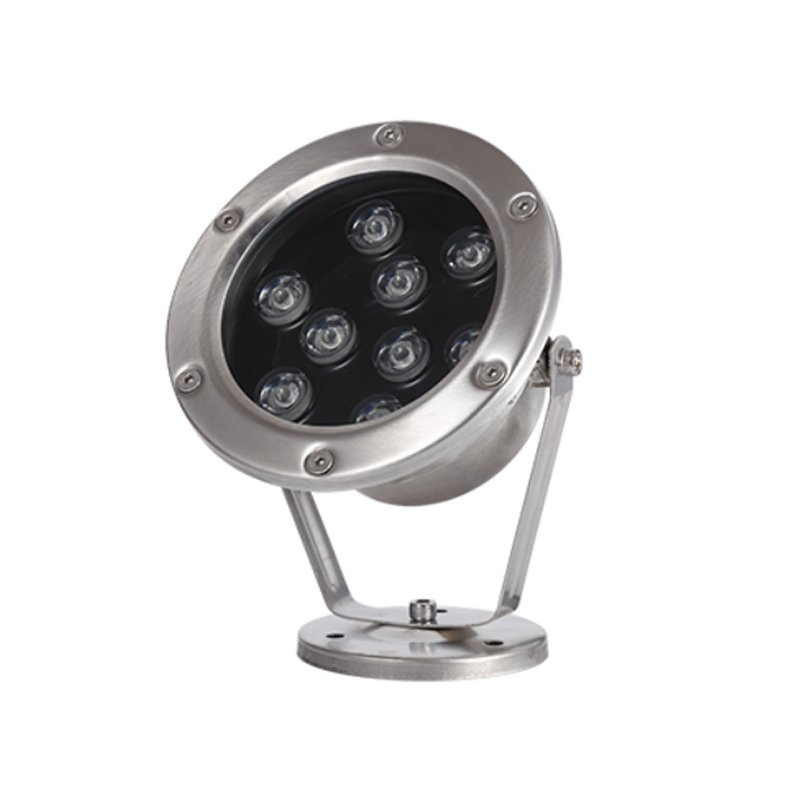9W LED IP68 Waterproof Landscape Decoration Lamp for Outdoor Aquarium Swimming Pool Pond Fountain Lighting at 12V/24V