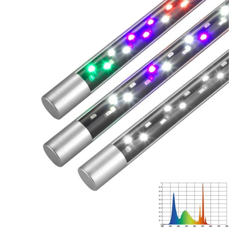 Cheap Price 30CM 40CM 50CM 60CM 70CM 80CM T4 Tube Multicolor Submersible Aquarium Lamp