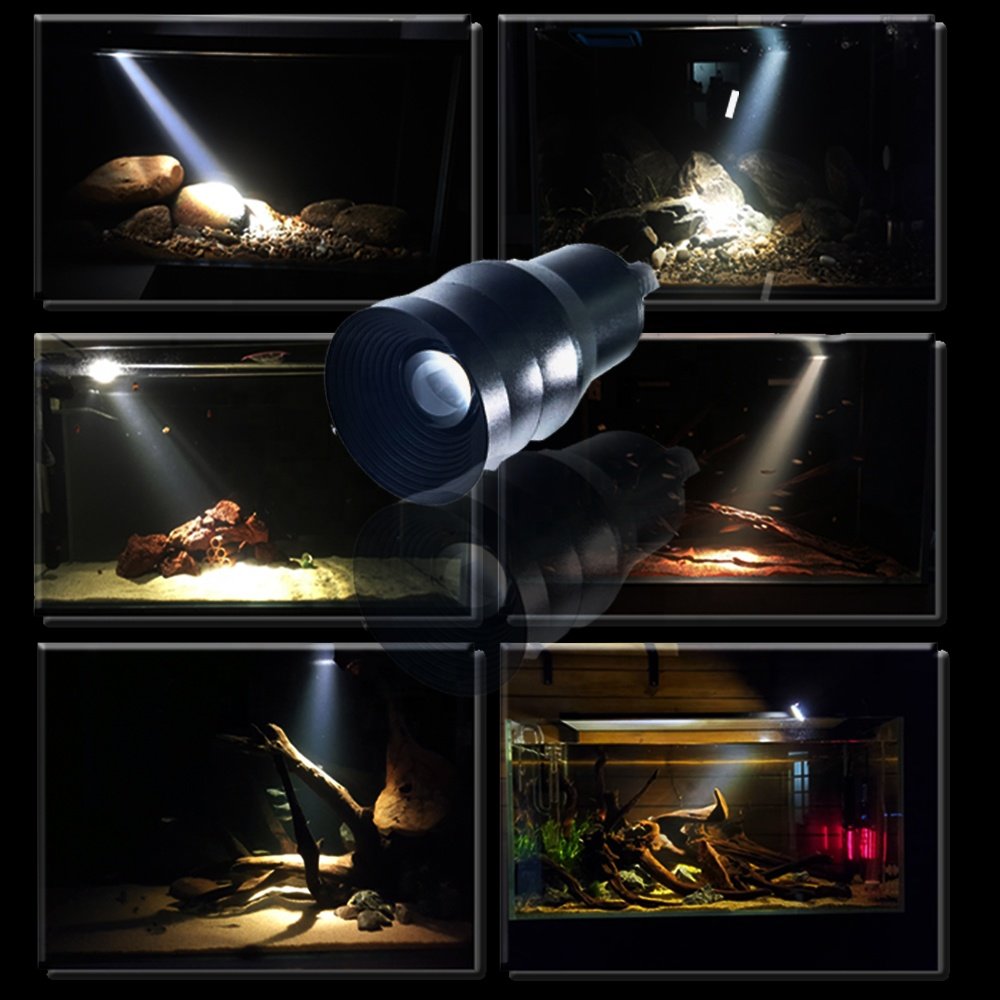 South American Spot Light Fish Tank Light Native Aquarium Lamp LED Water Grass Landscape Light