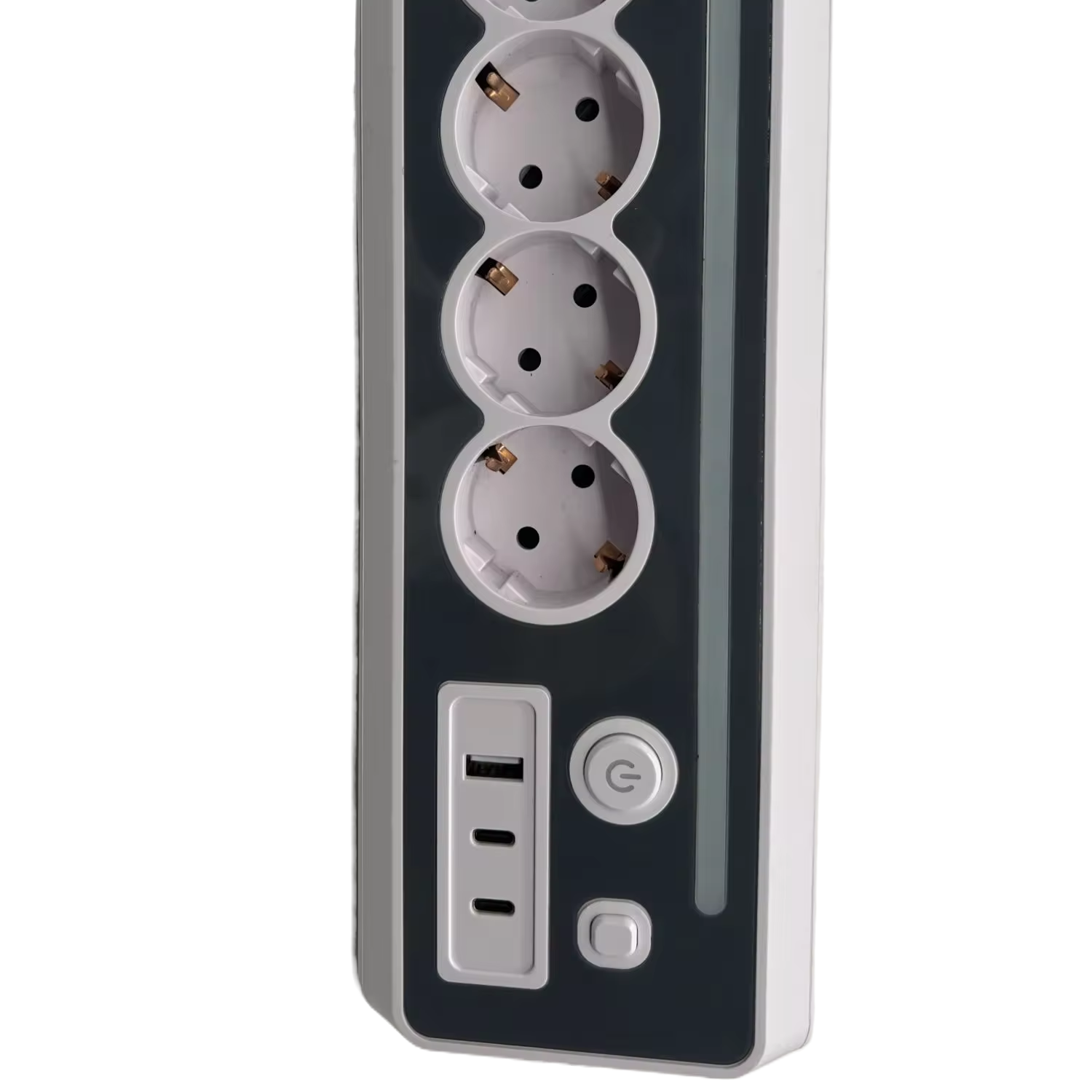 table hidden recessed energy saving under desk network rj45 pdu usb-c removable rotating power strip supply holder lead