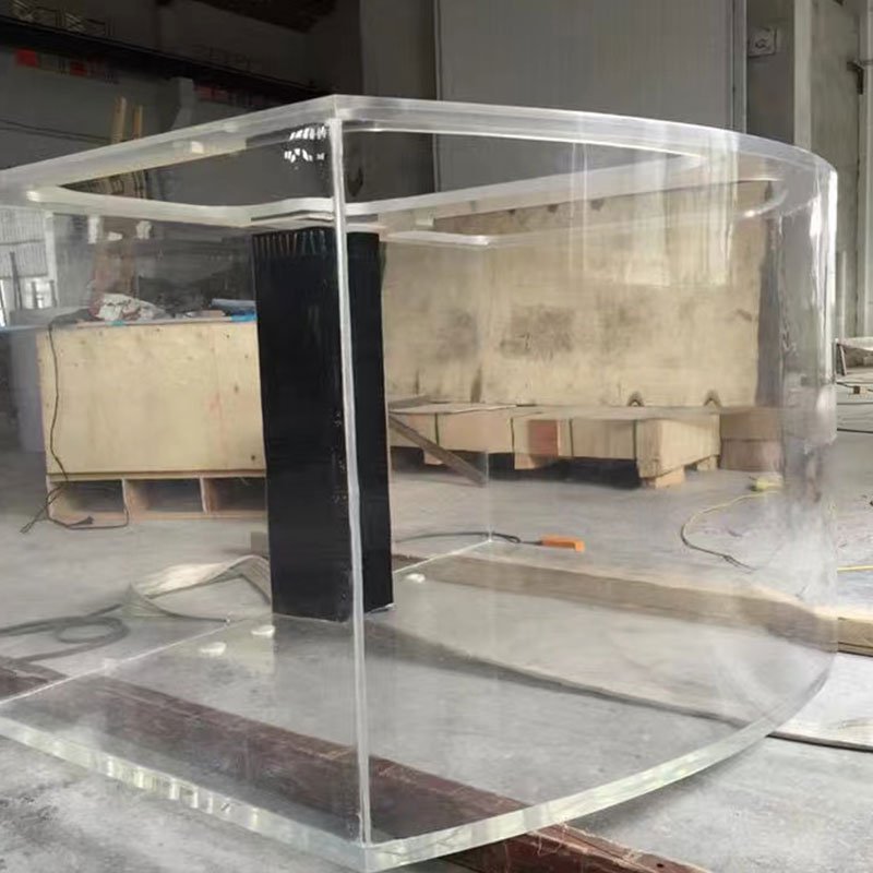 Factory Custom Fish Tank Personalized Cylindrical Acrylic Aquariums Built to Your Specifications
