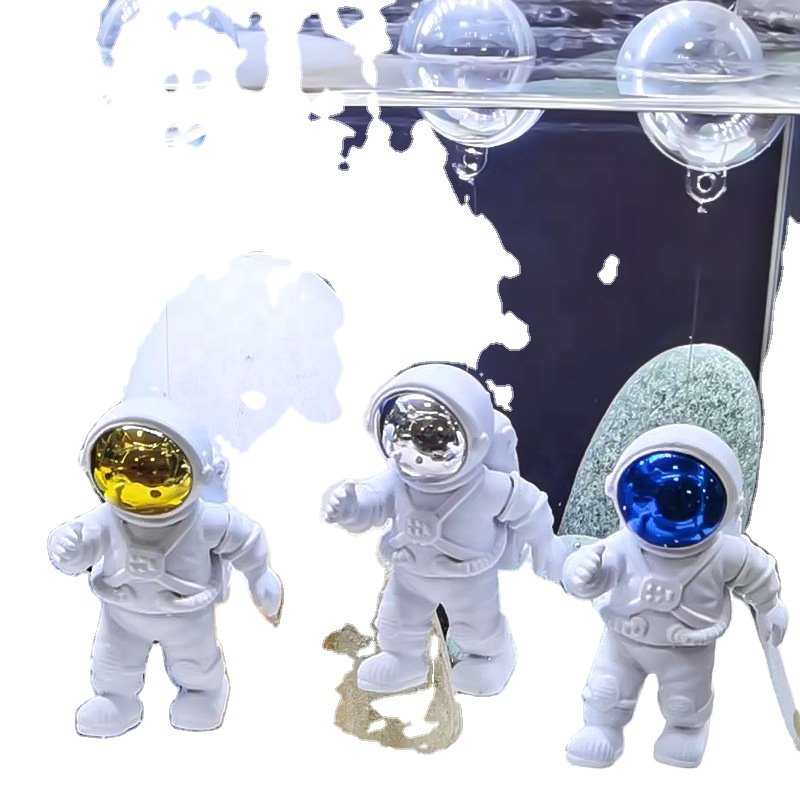 Suspended Astronaut Fish Tank Ornaments Water Floating Astronaut Micro Landscape Aquarium Decorations Accessories