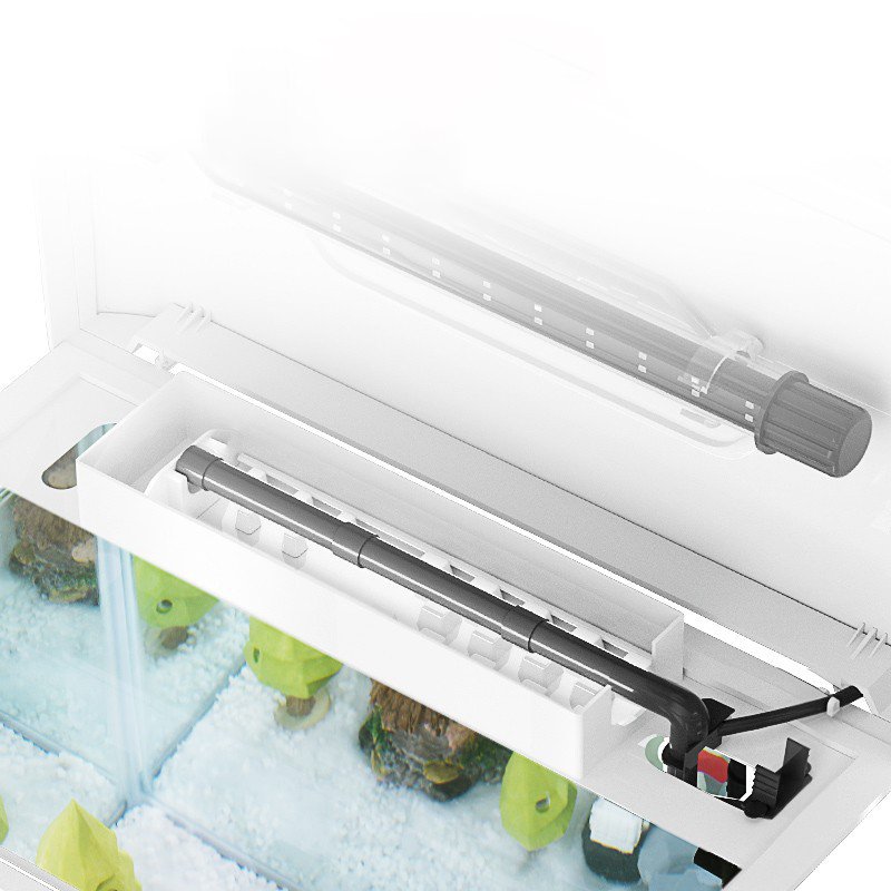 100l Aquariums Fish Tanks Planted Lamp Aquarium Glass Light Led Desktop Aquarium Fish Tank