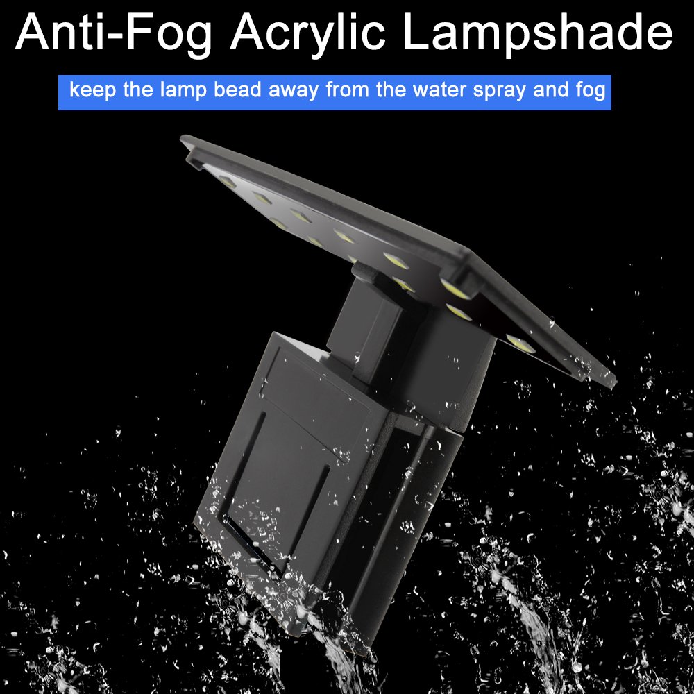 Aquarium Led Lighting 220V Waterproof Clip-on Lamp 5W LED Aquarium Light Plants Grow White Color Lighting