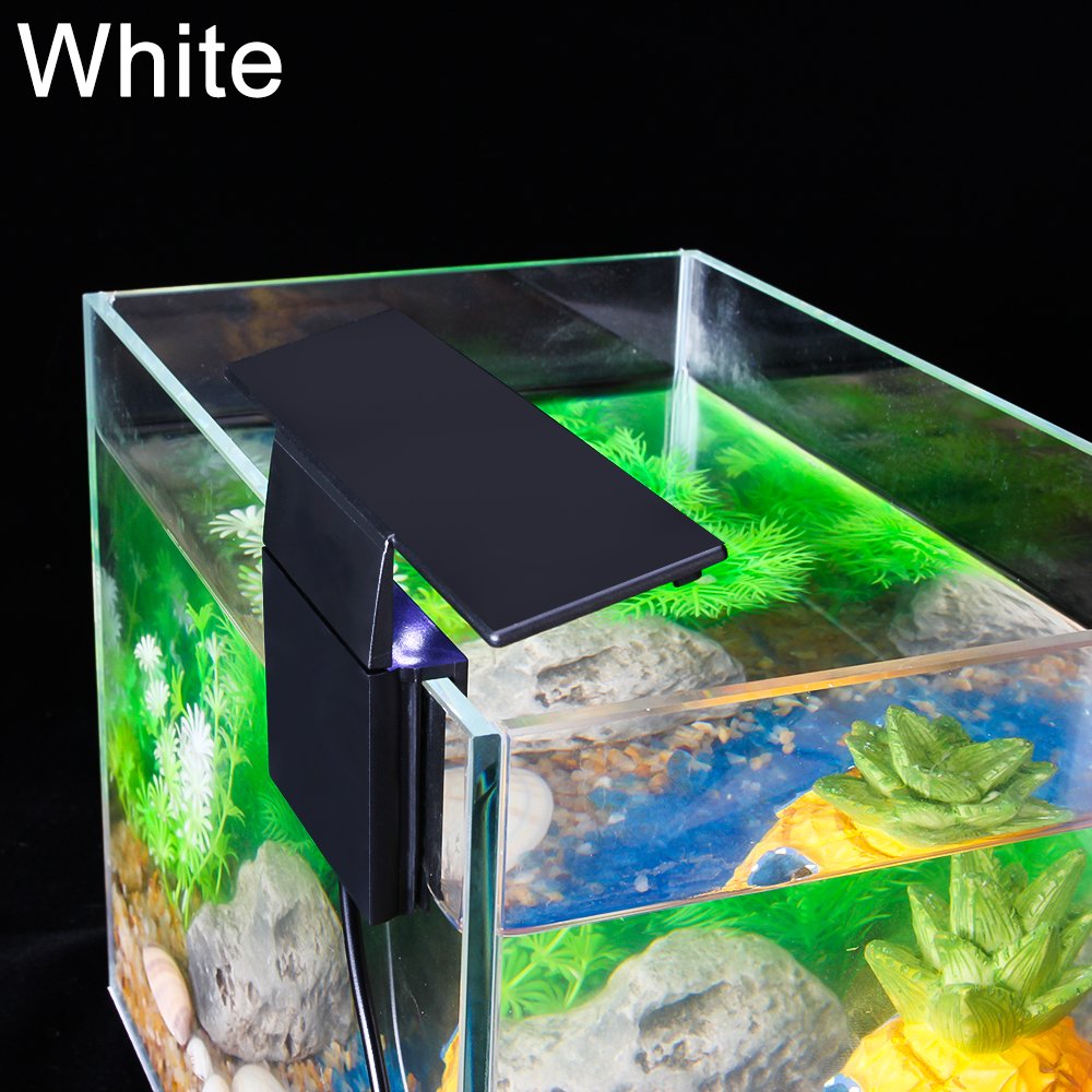 Aquarium Led Lighting 220V Waterproof Clip-on Lamp 5W LED Aquarium Light Plants Grow White Color Lighting