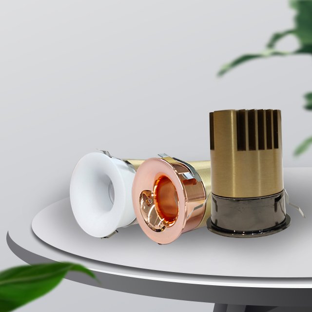 Energy Saving Round Recessed LED Downlight Good Price Anti-Glare Adjustable COB Ceiling Spotlight Premium Aluminium