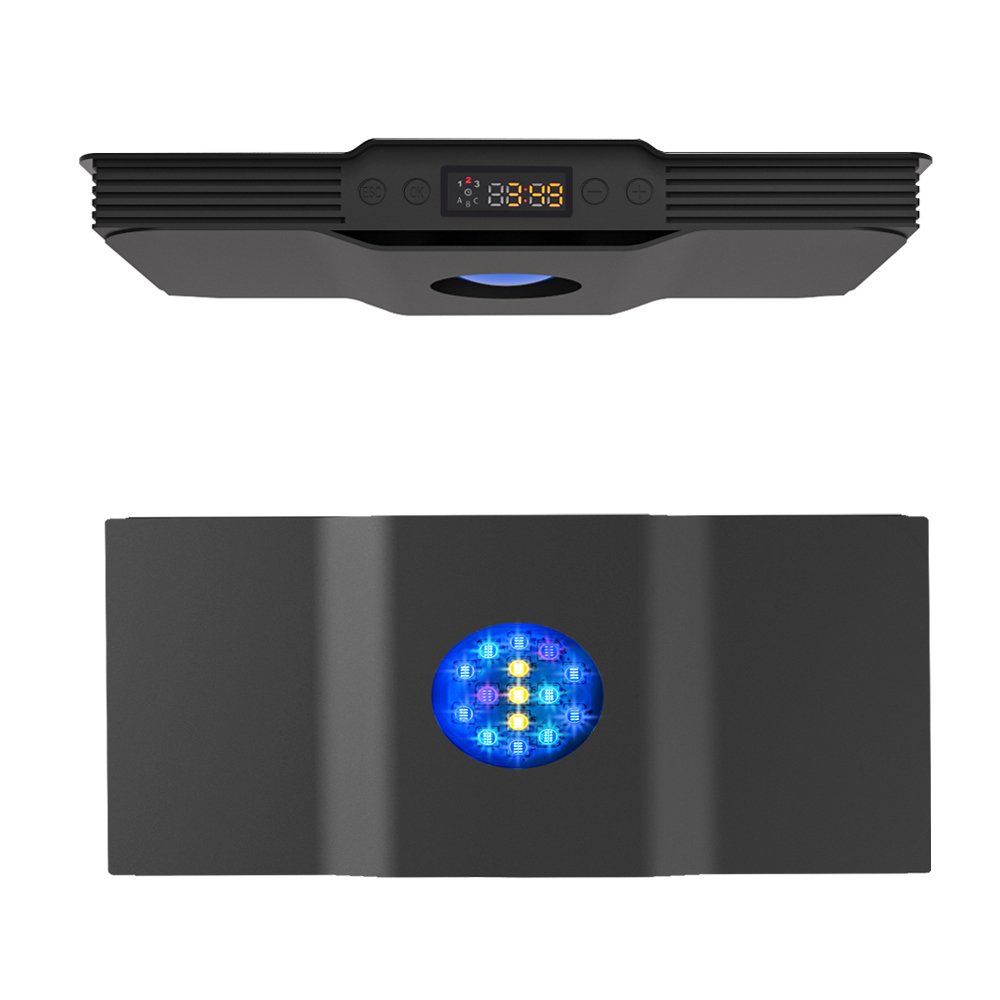 Spectra-Aqua Knight V3 Aquarium Light, Saltwater Lighting for Coral Reef Fish Tank, 65W coral reef aqautic lamp