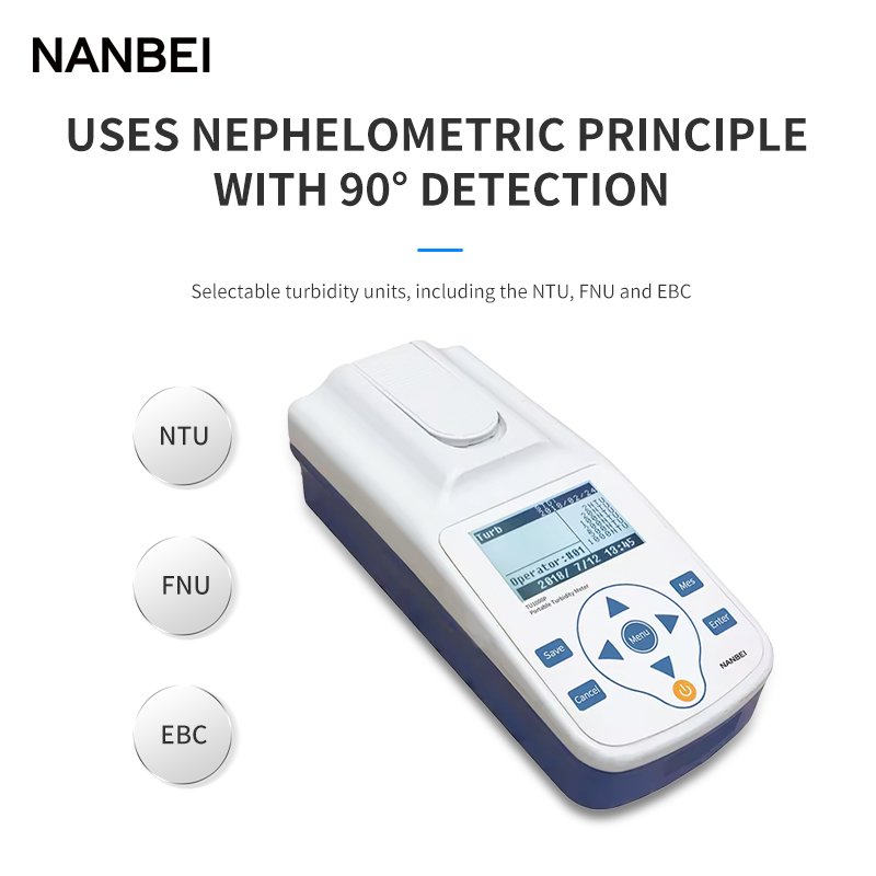 TU1000P Aquarium Water Quality sensor Portable digital turbidimeter for Power plants waterworks Environmental protection