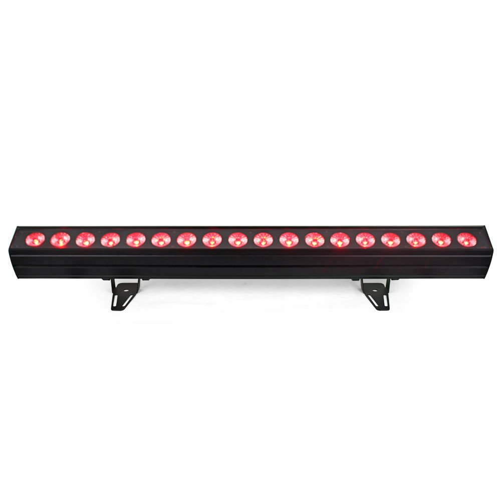 Cheap 18 Led Wall Wash Lights With Rainbow Colors RGBW 4in One 18x10w Led Wall Washer For Indoor Stage Background Lighting Use