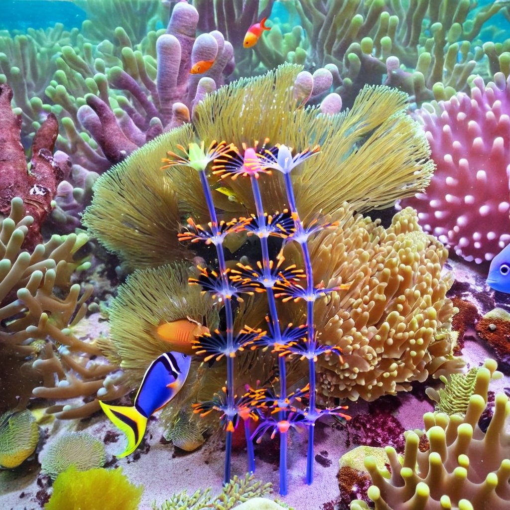 Wholesale Aquarium Accessories Artificial Coral and Fish Tank Plants for Water Features and Landscaping