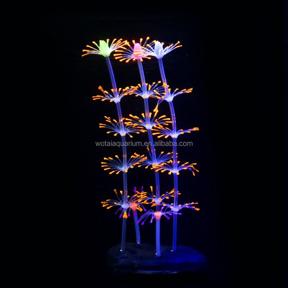 Wholesale Aquarium Accessories Artificial Coral and Fish Tank Plants for Water Features and Landscaping