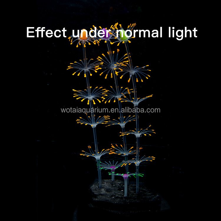 Wholesale Aquarium Accessories Artificial Coral and Fish Tank Plants for Water Features and Landscaping