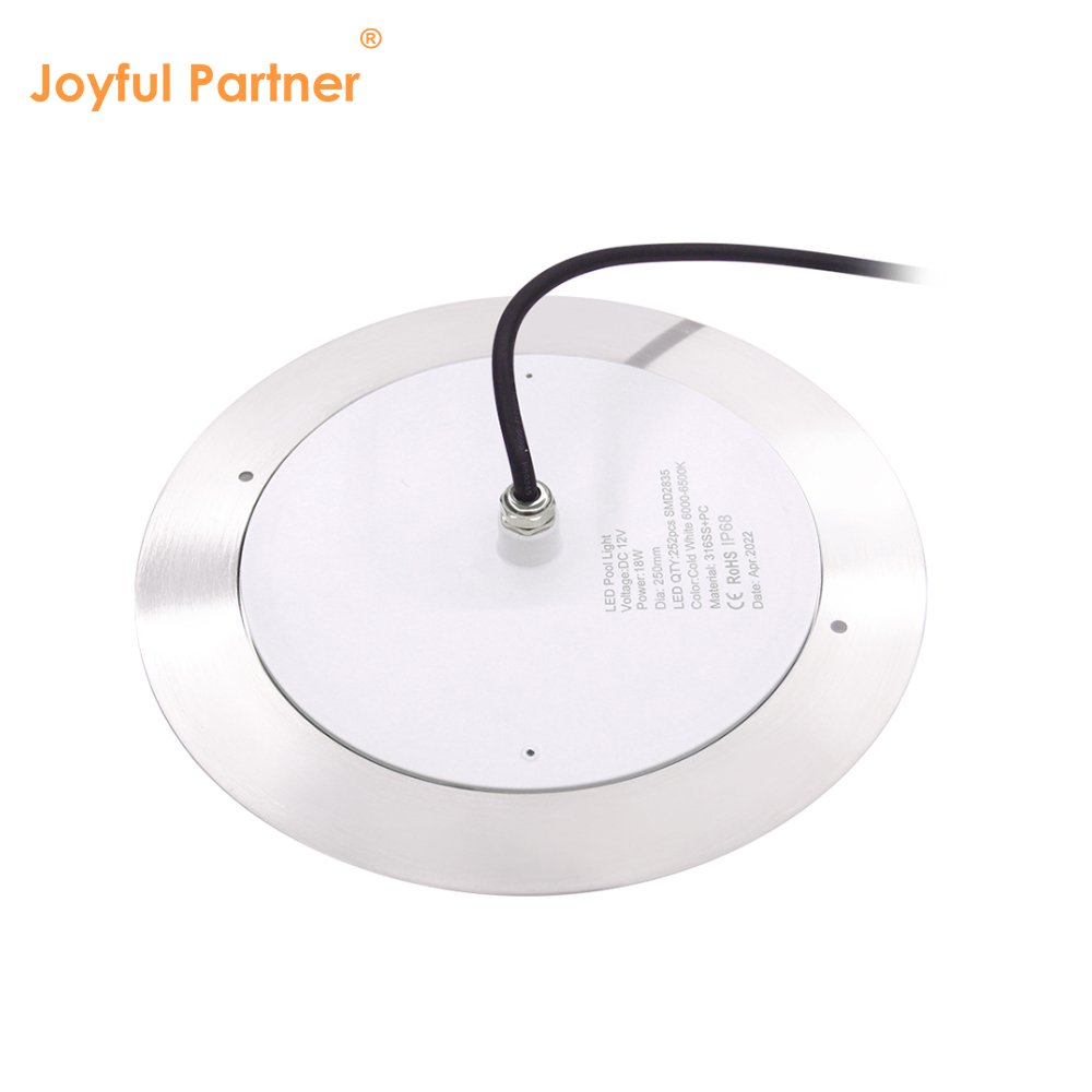 IP68 Ultra-thin resin filled led par56 swimming pool light 12v rgb colorful changed underwater lamp for jacuzzi aquarium spa