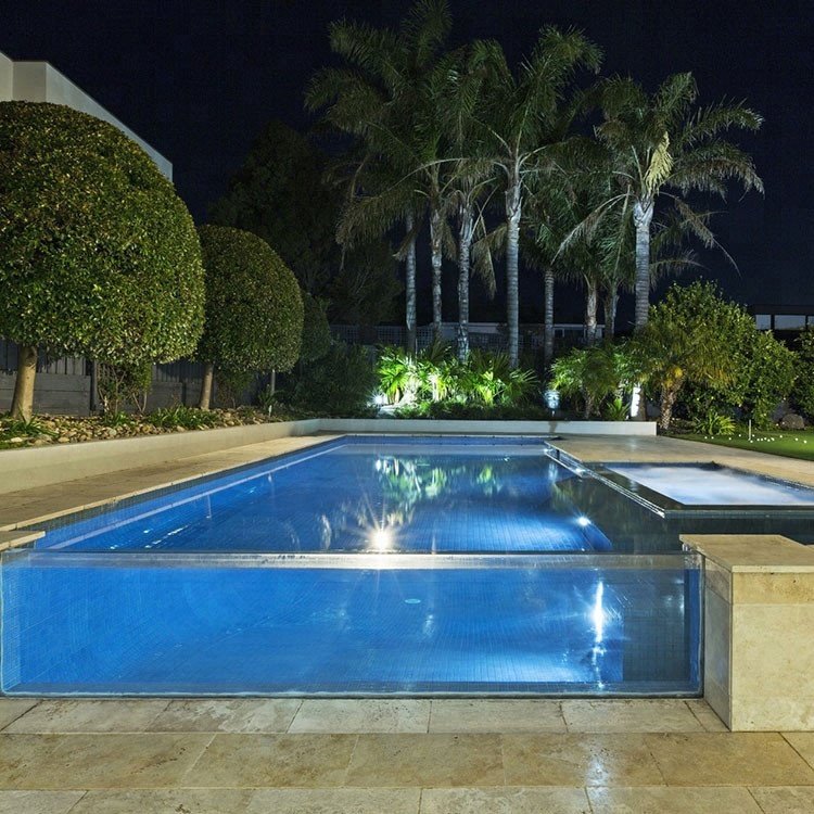 Clear Acrylic pool wall Panels for swimming pool