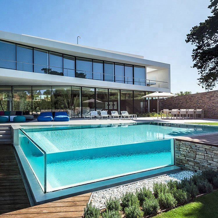 Clear Acrylic pool wall Panels for swimming pool