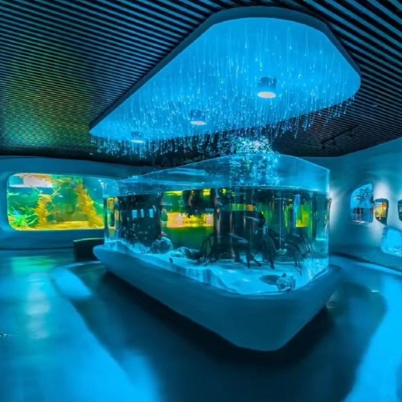 Large marine acrylic fish tank home living room aquarium 200 Gallon Fish Aquarium
