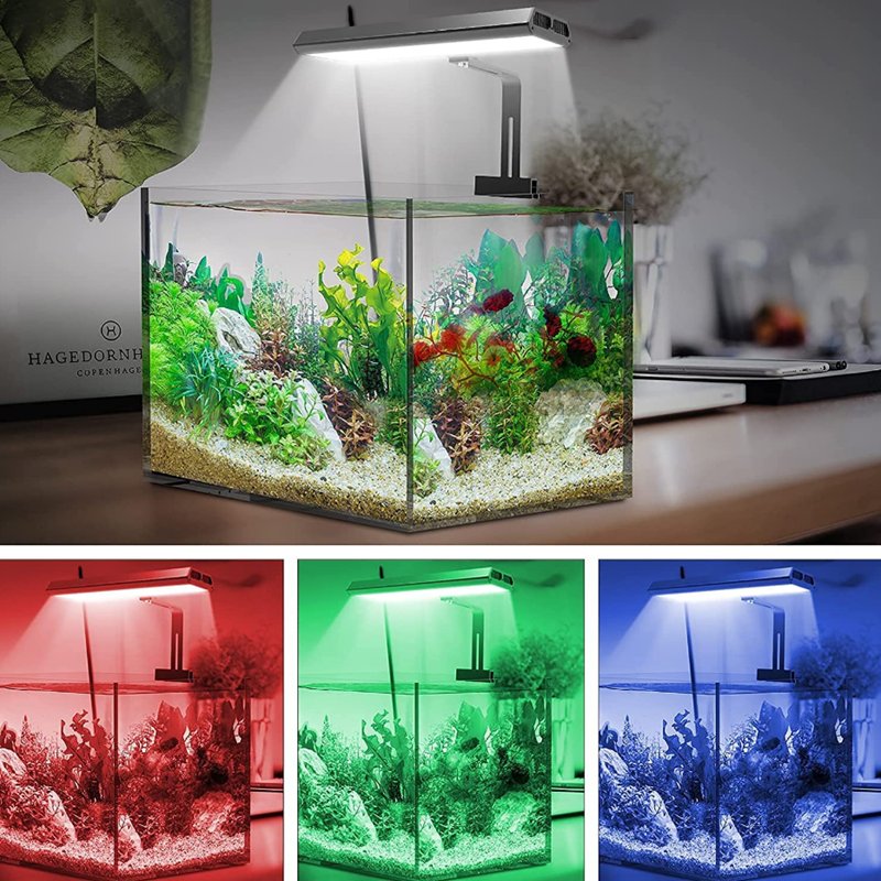 Chihiros RGB Dimmable App Aquarium WRGB 2 LED Light with Controller Built-in, Suite for Aquatic Plant Tanks