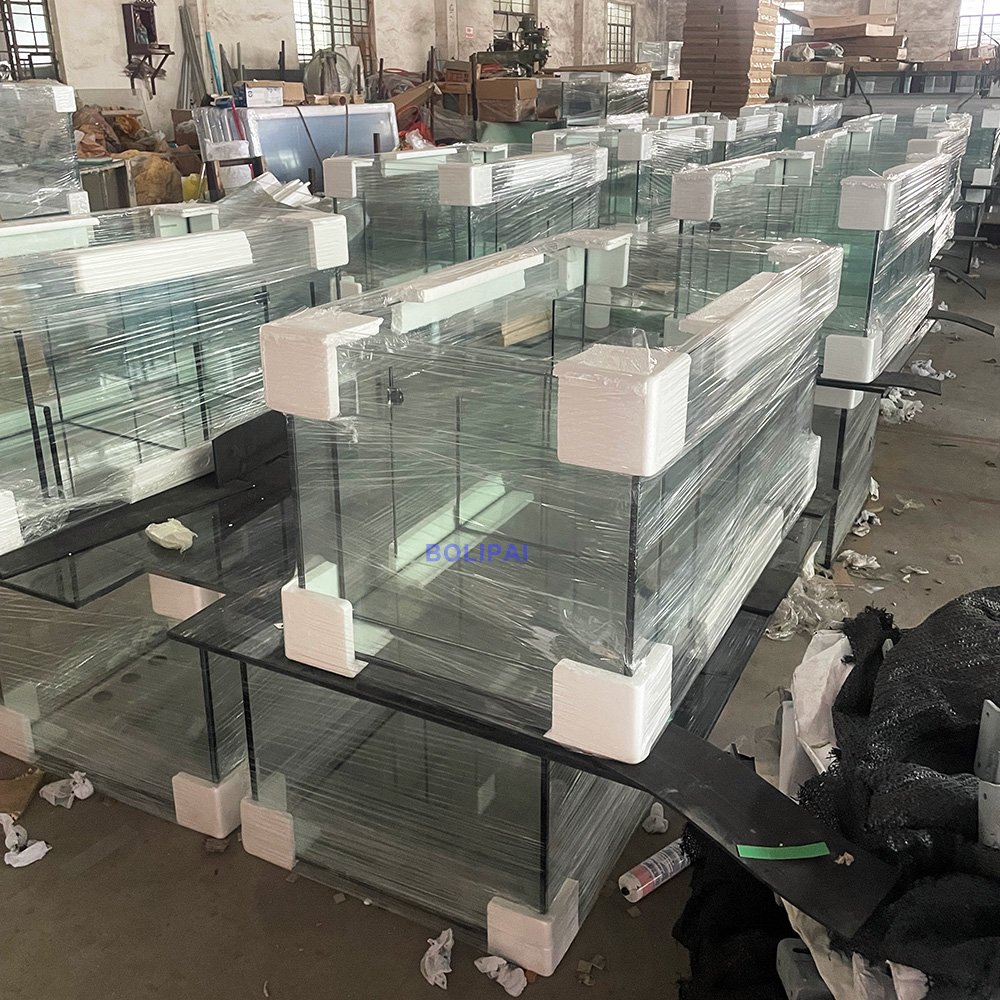 4m Large Aquariums Custom Big Fish Tanks with sump