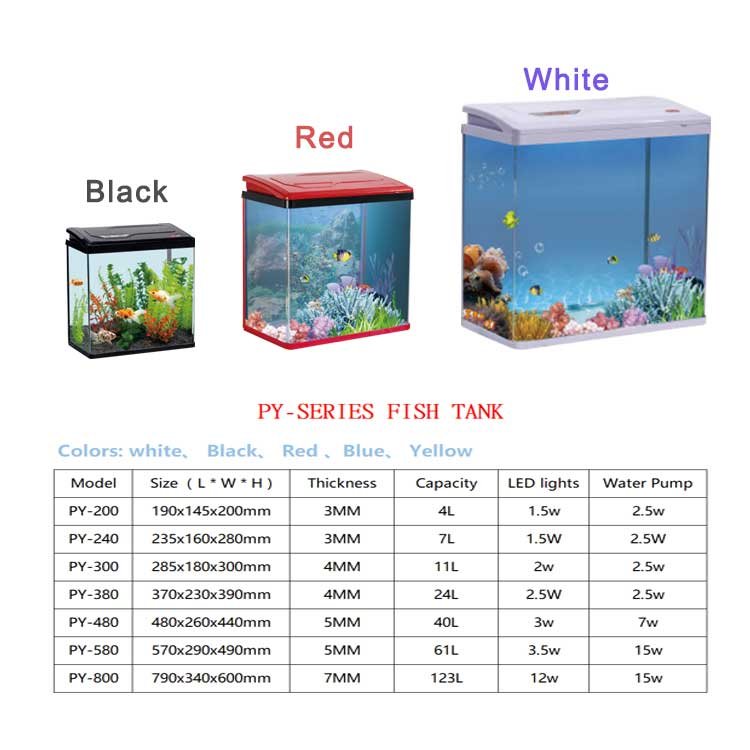 Reliable And Cheap Glass Fish Breeding Tank Aquarium Desktop Aquarium Fish Tank Light Led Aquarium