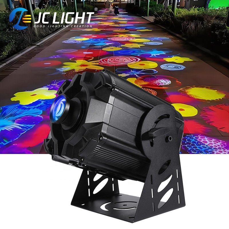 High-end Dynamic Water Ripple Projection Light 600w Outdoor Ambient Decoration Projection River Gobo Logo Projector