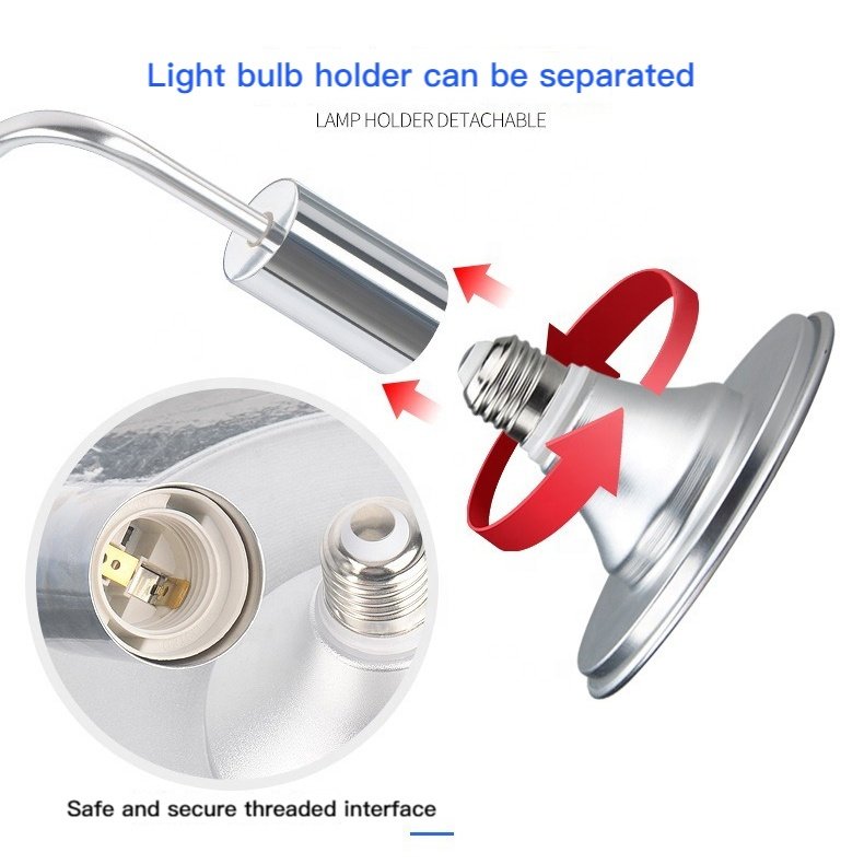 Full Spectrum LED For Aquatic Hot Fish Tank Clip Light Ts-20w Model Pure Aluminum Led Aquarium Plant light