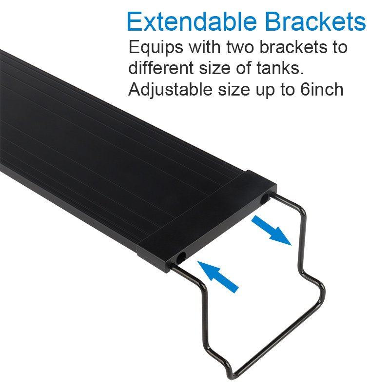 Heto Full Spectrum LED aquarium accessories Fish Tank Light for Freshwater/Planted Aquarium Light