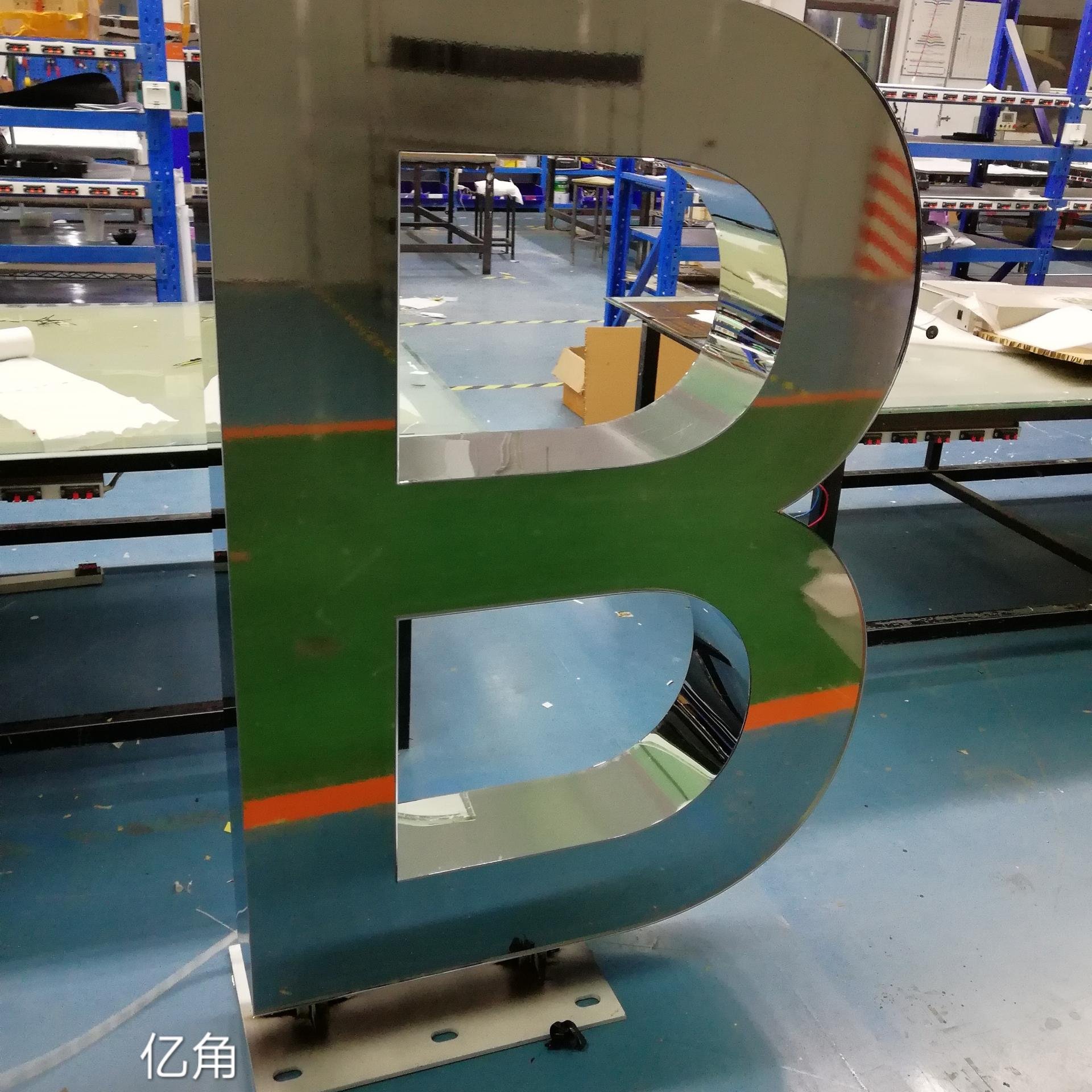 Customized Multi Color Impact Infinated Mirror Sign Letter LED Neon Mirror Sign Illusion Mirror For Indoor Using