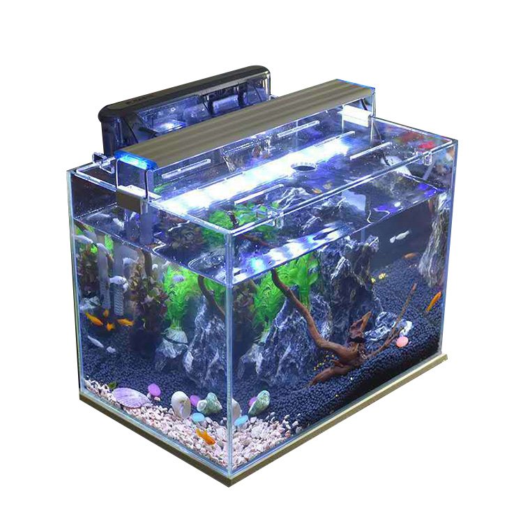 Clear and Transparent Small Aquarium Tank Rubber Strip Uniform White Glass Fish Tank Aquarium Glass