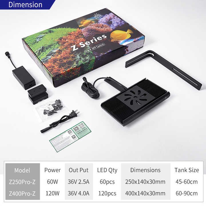 APP intelligent Marine Aquarium Light Led Reef light For Saltwater Coral Tank