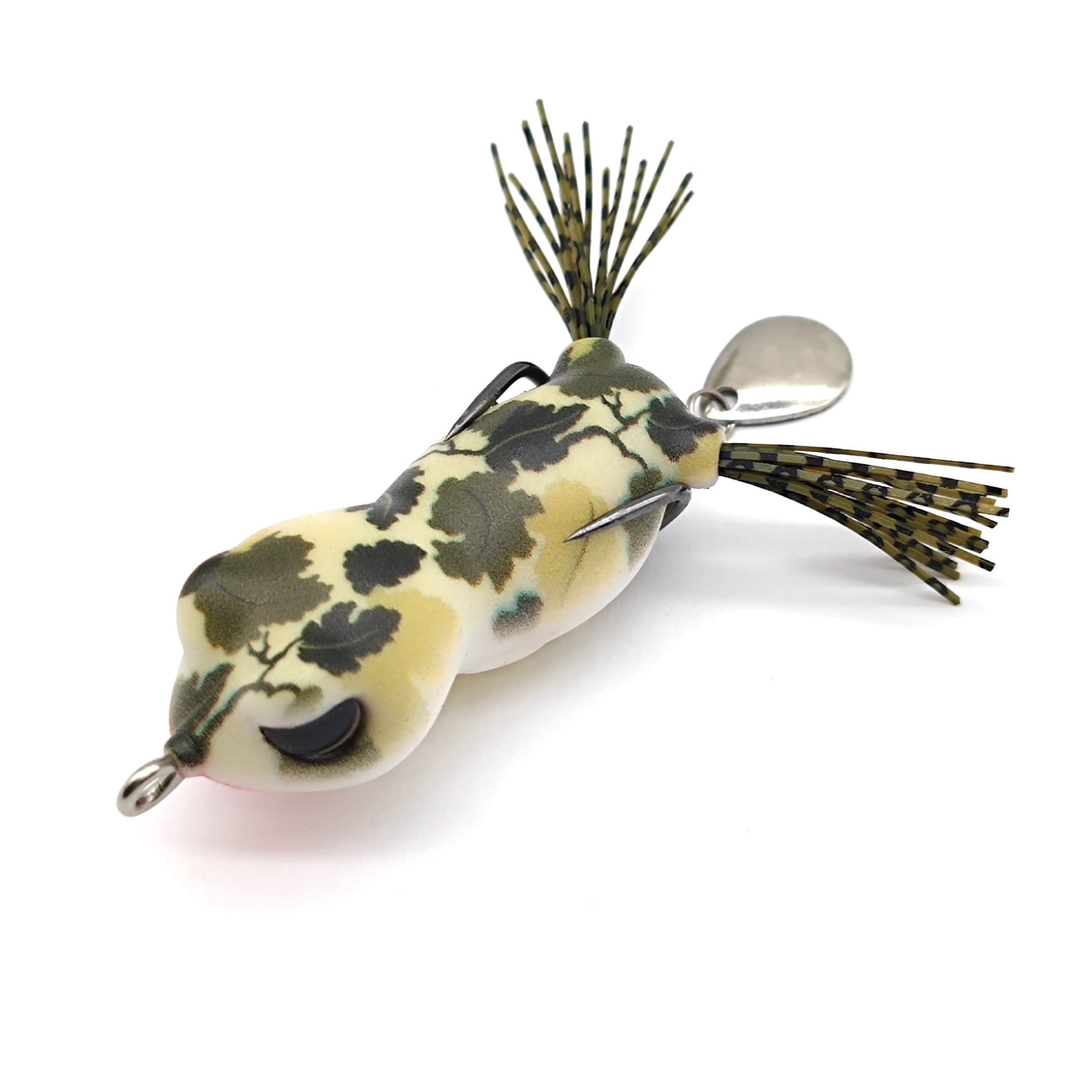 premium frog fishing lure durable soft plastic body for big catch