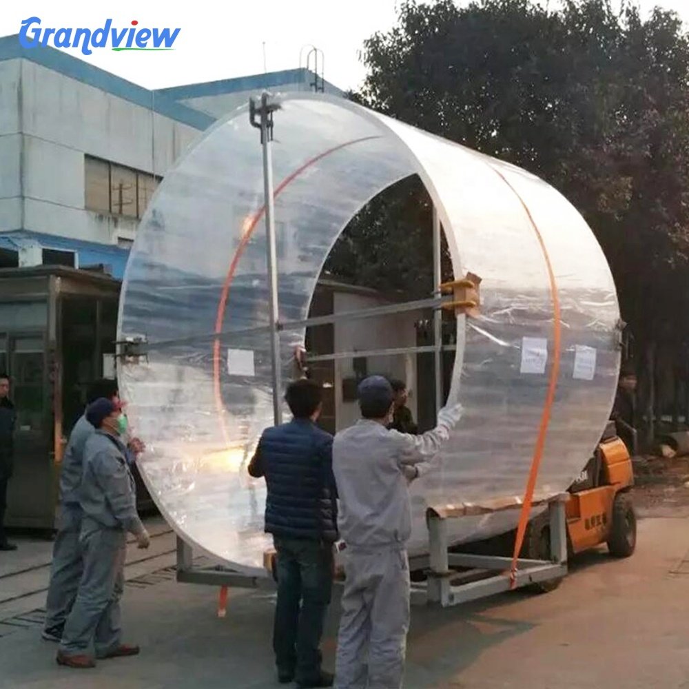 Massive 100mm Clear Acrylic Aquarium Tanks Cylinders Plastic Plexiglass Sheet Aquariums & Accessories Sustainable Wooden Pallet