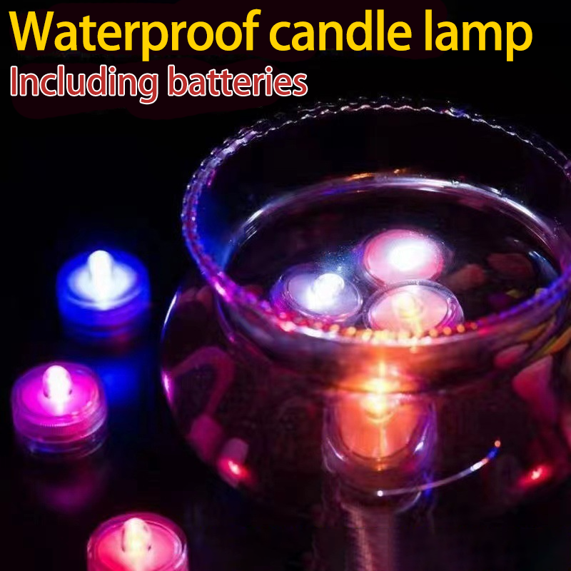 Waterproof LED lights, aquarium viewing lighting, candle lights, waterproof building blocks, fish tank lights, fighting fish